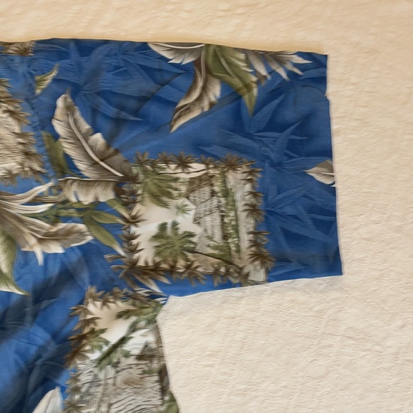 DC Classic Los Vegas Hawaiian Shirt 2XL Blue - Picture 7 of 8